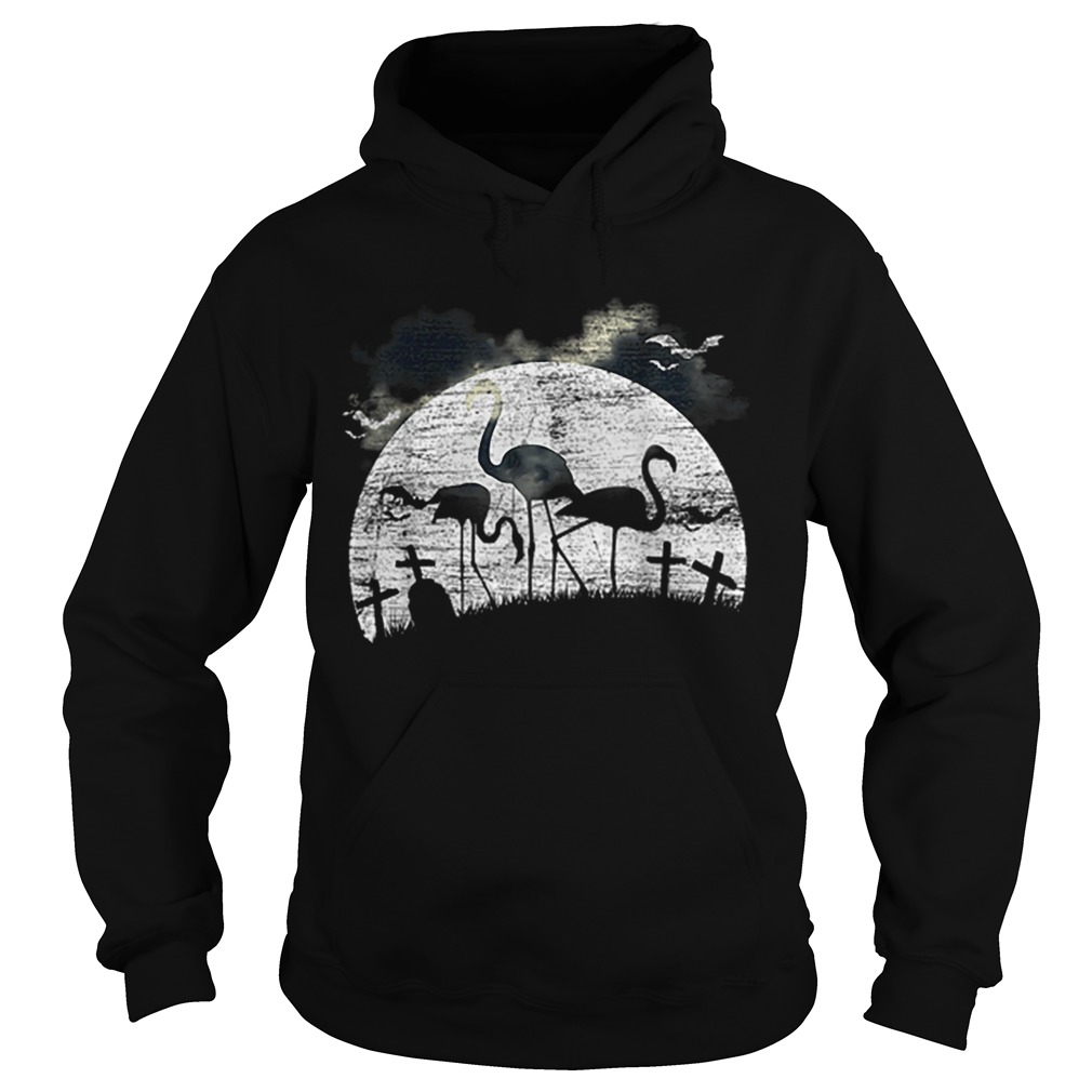 Funny Halloween Flamingo Hoodie