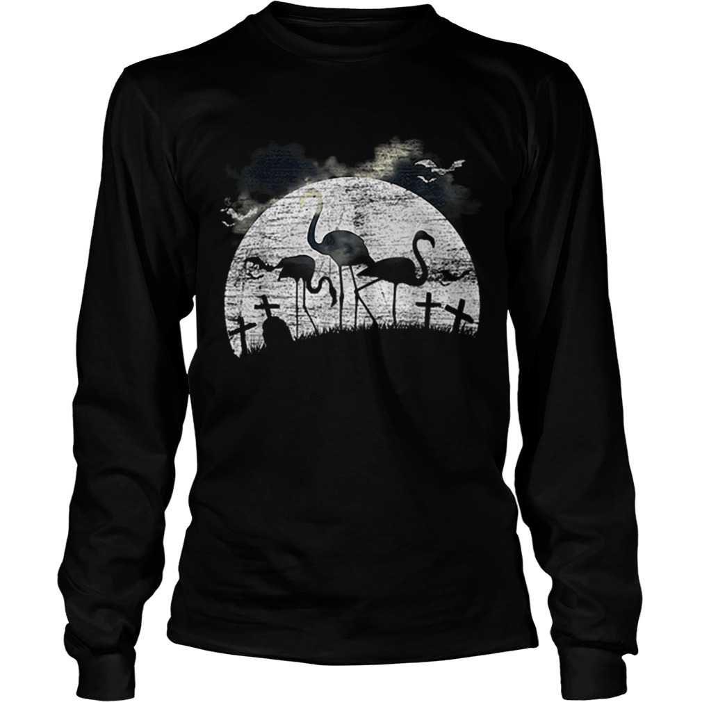 Funny Halloween Flamingo LongSleeve