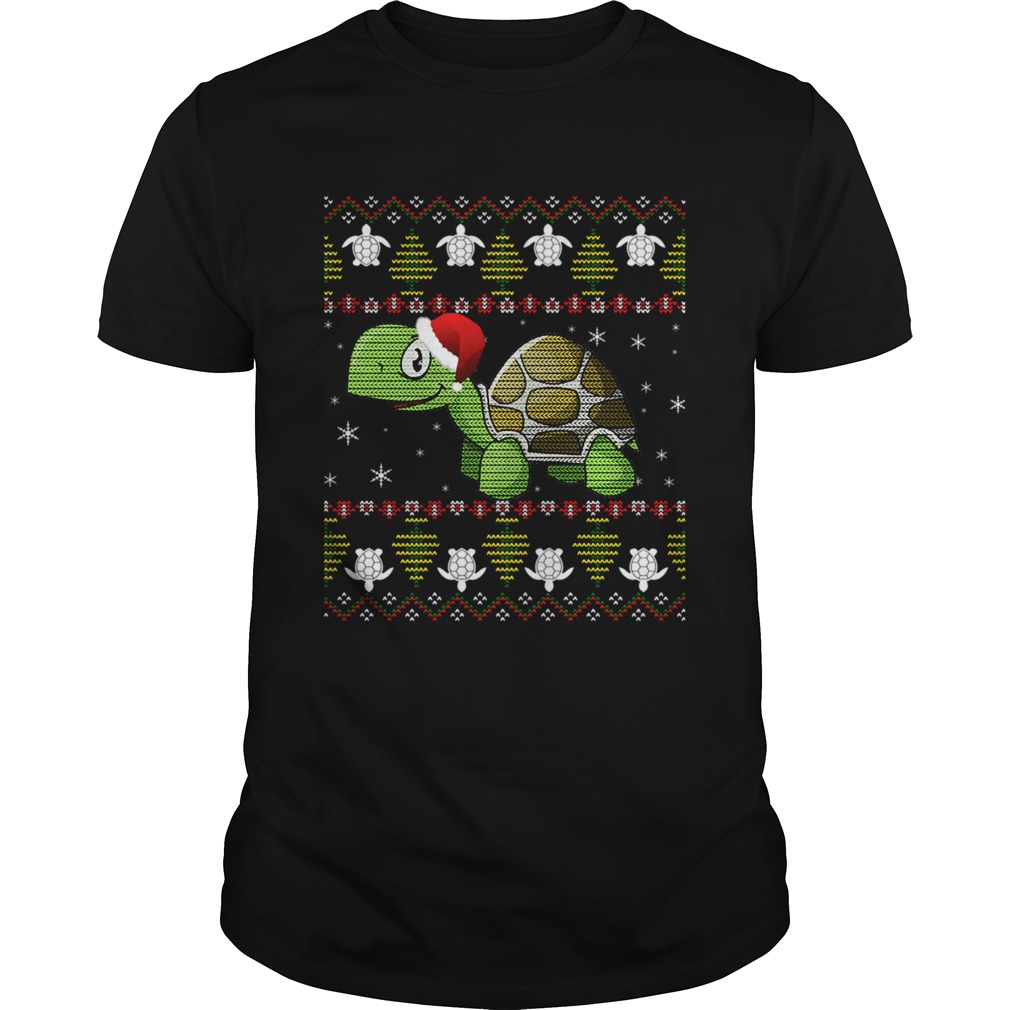 Funny Turtle Ugly Christmas for Kids and adults TShirt