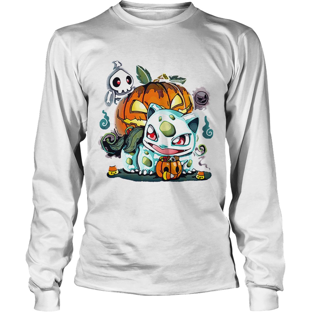 Fushigidane Dia De Los Bulbos Halloween LongSleeve