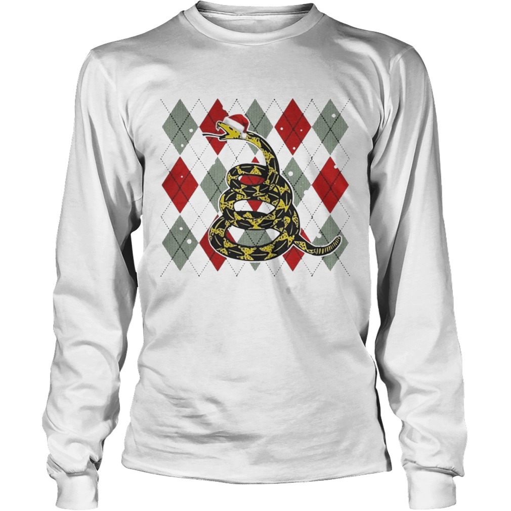 GADSDEN SNEK SNAKE UGLY CHRISTMAS 2020 SHIRT LongSleeve