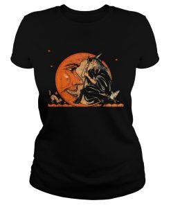 Great Vintage Witch and Moon Halloween  Classic Ladies