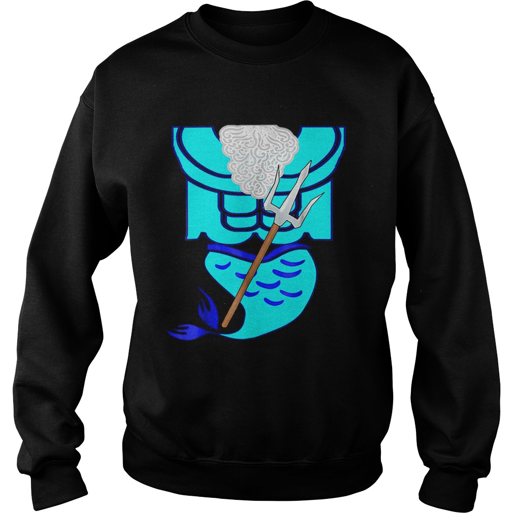 Greek God Of The Seas Poseidon Costume Halloween Sweatshirt