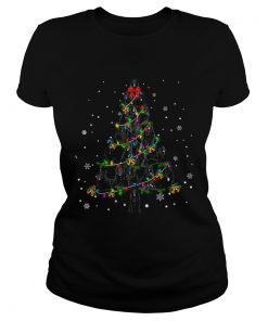 Groenendael Christmas Tree TShirt Classic Ladies