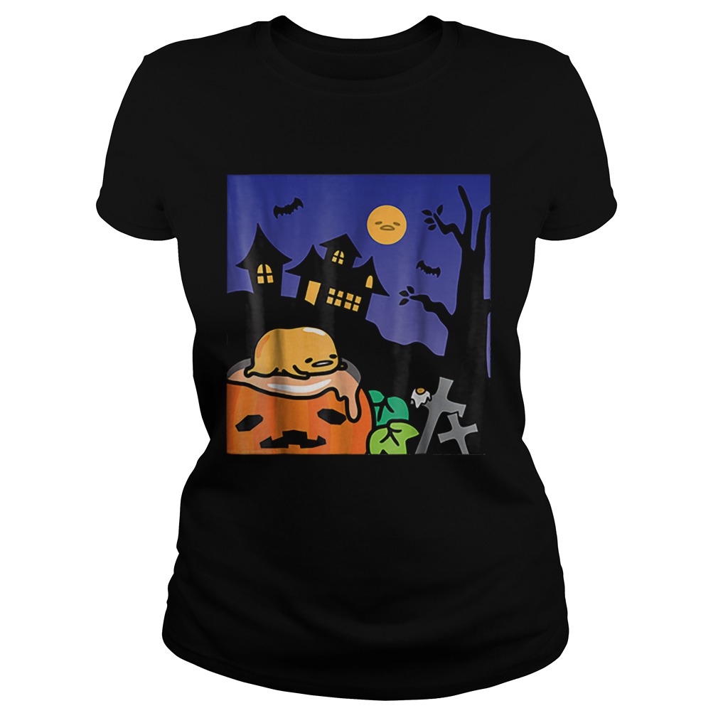 Gudetama Haunted House Halloween Classic Ladies