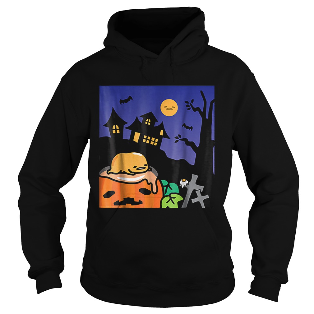 Gudetama Haunted House Halloween Hoodie