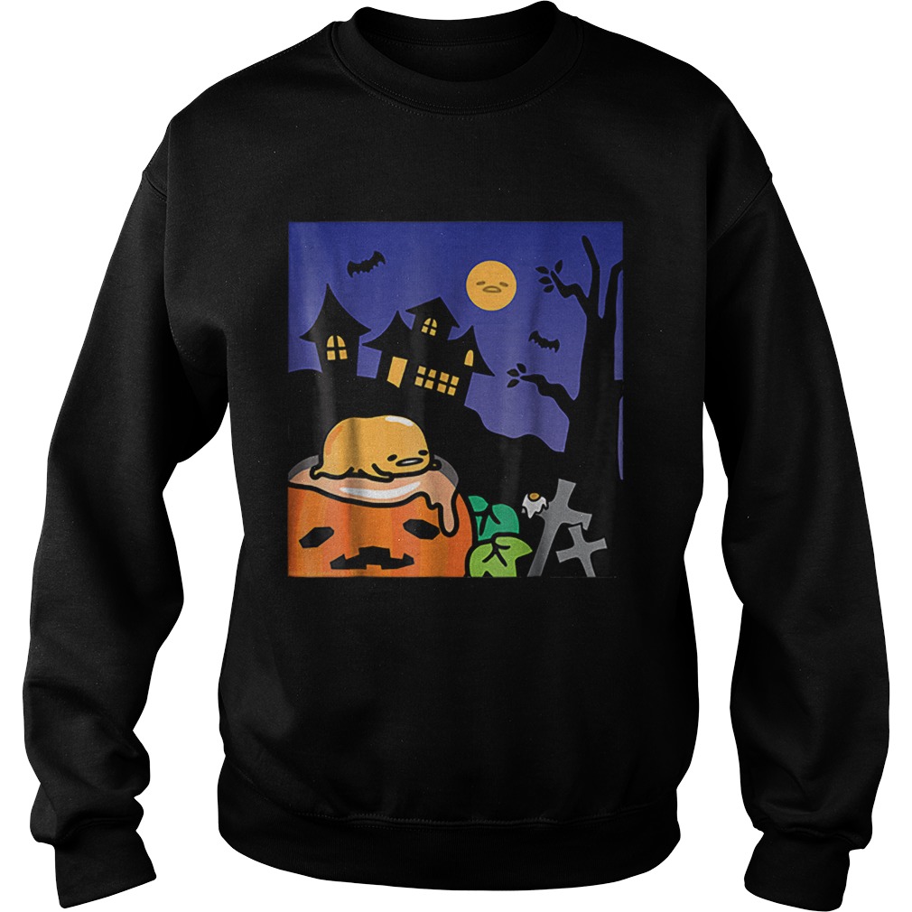 Gudetama Haunted House Halloween Sweatshirt