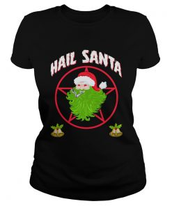 Hail Santa Christmas Sweat  Classic Ladies