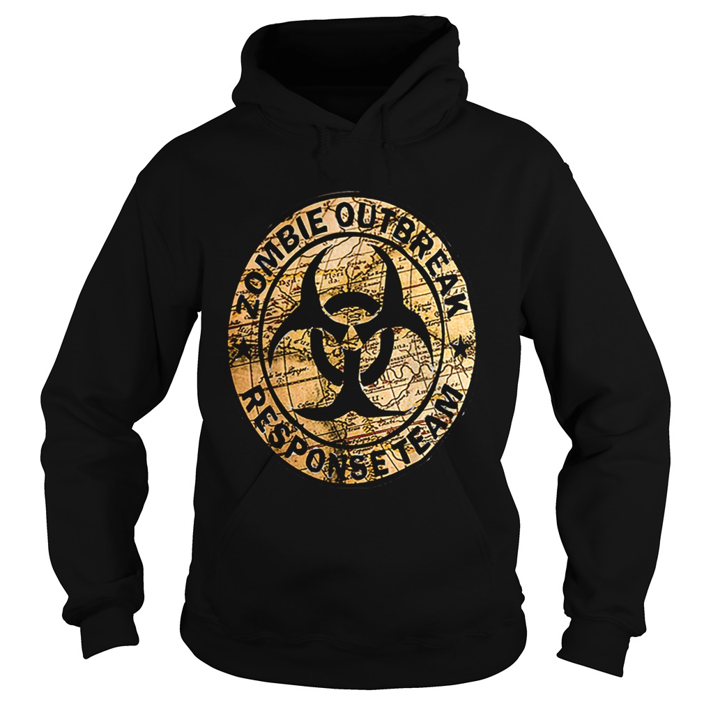 Halloween Apocalypse Outbreak Zombie Response Team Hoodie