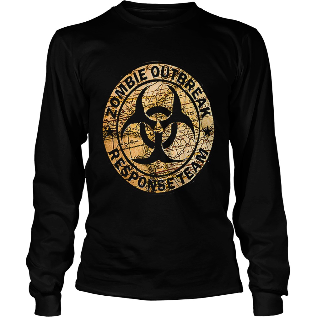 Halloween Apocalypse Outbreak Zombie Response Team LongSleeve