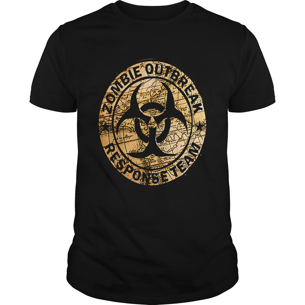 Halloween Apocalypse Outbreak Zombie Response Team shirt