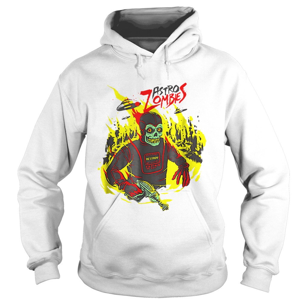 Halloween Astro Zombies Monster Scifi Gift Skate Hoodie