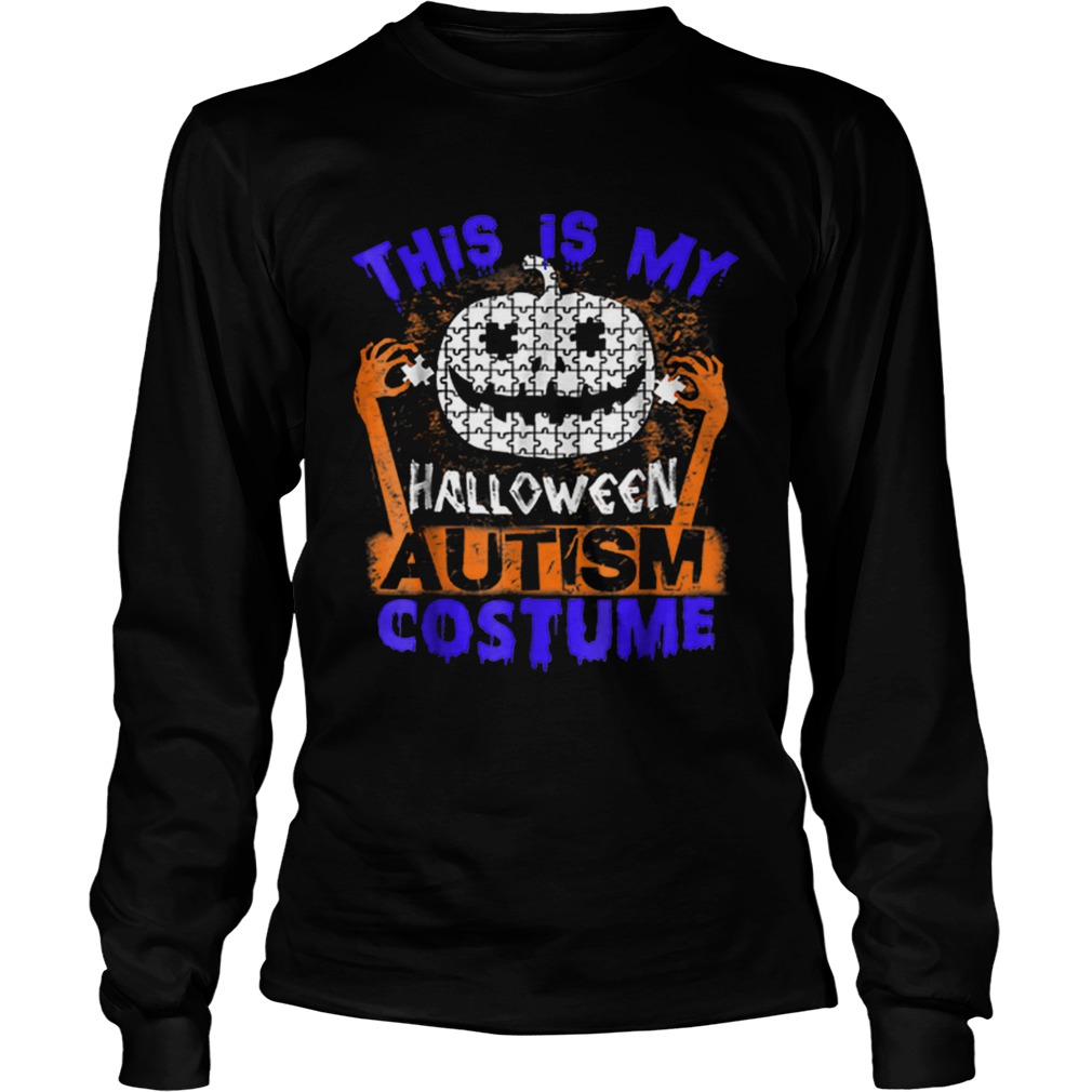 Halloween Autism Costume LongSleeve