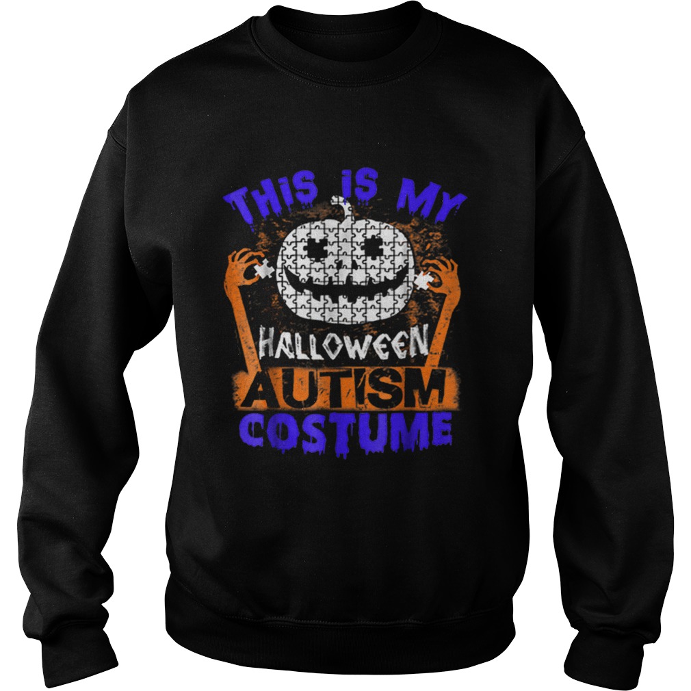 Halloween Autism Costume Sweatshirt