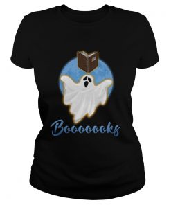 Halloween Boooks Book Lover Gift TShirt Classic Ladies