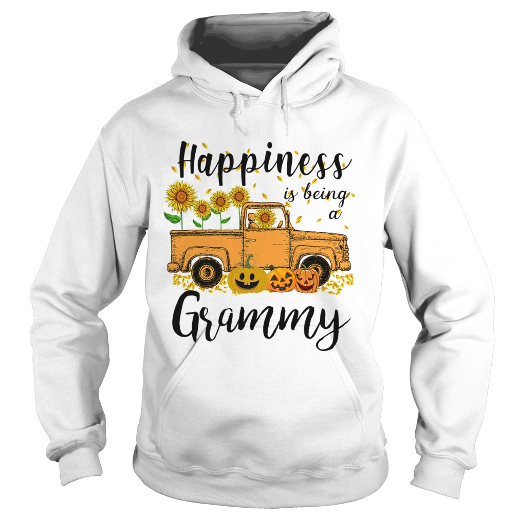 Halloween Car Pumpkin Happiness Is Being A Grammy TShirt Hoodie