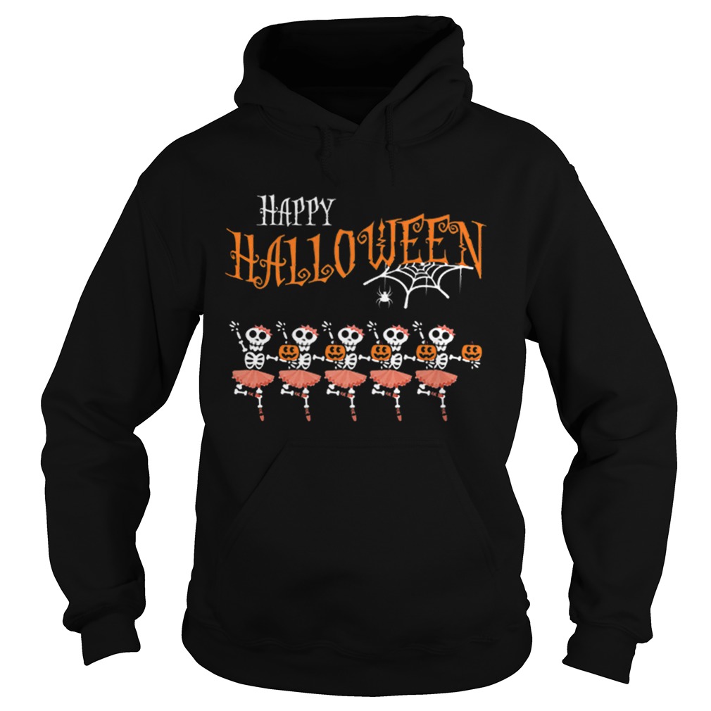 Halloween Dancing Ballet Skeleton Ballerina Costume Hoodie