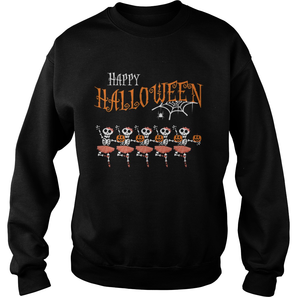 Halloween Dancing Ballet Skeleton Ballerina Costume Sweatshirt