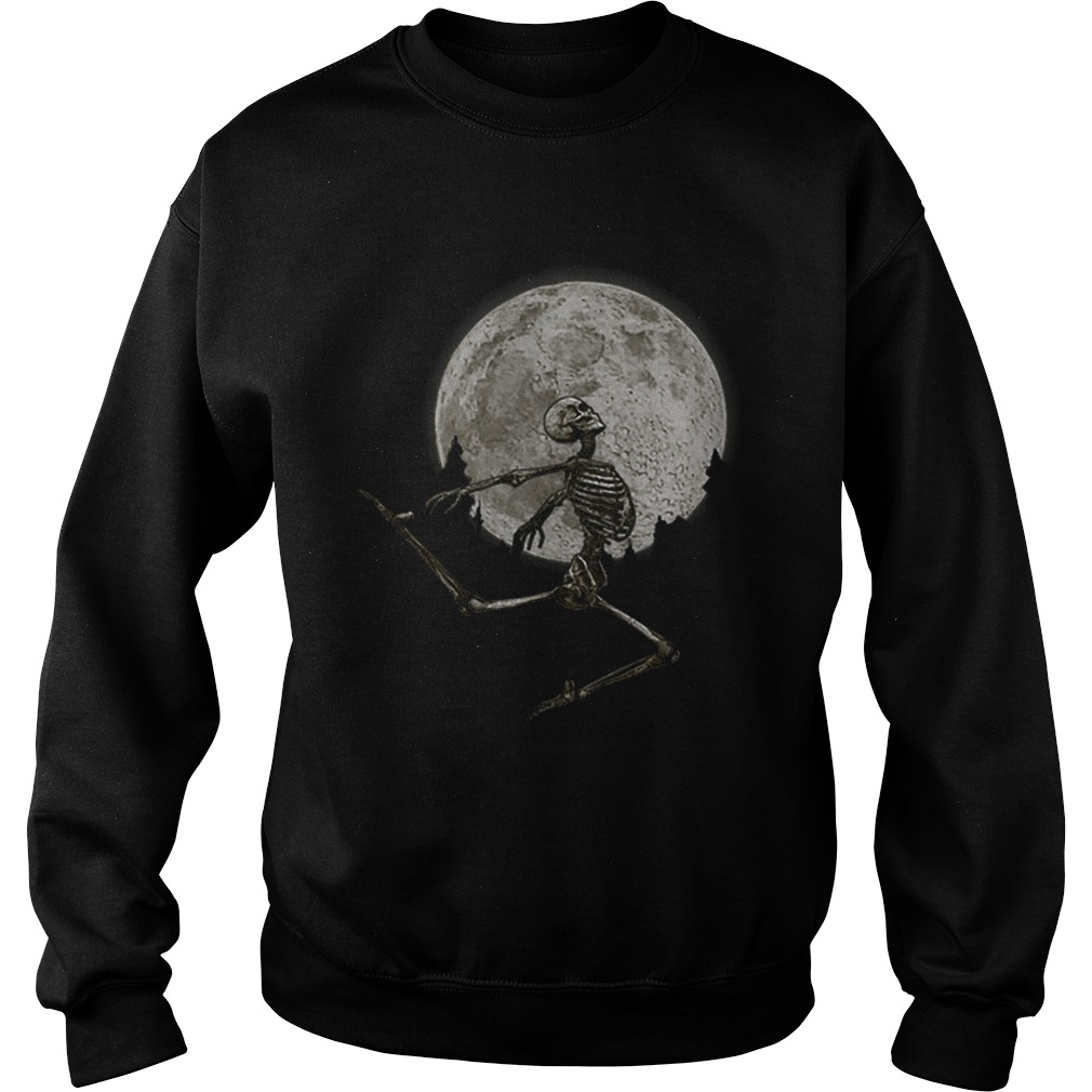 Halloween Dancing Ballet Skeleton Dancing Sweatshirt