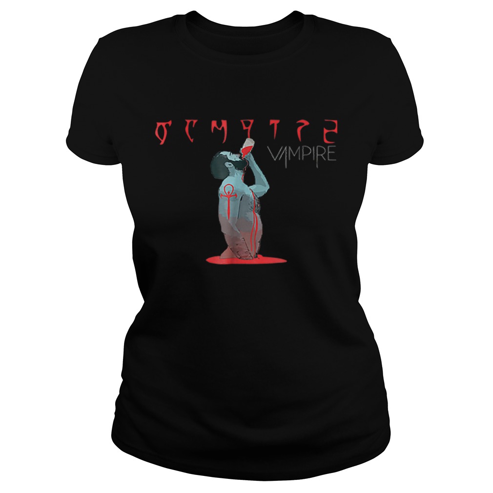 Halloween Dark Vampire Graphic Classic Ladies