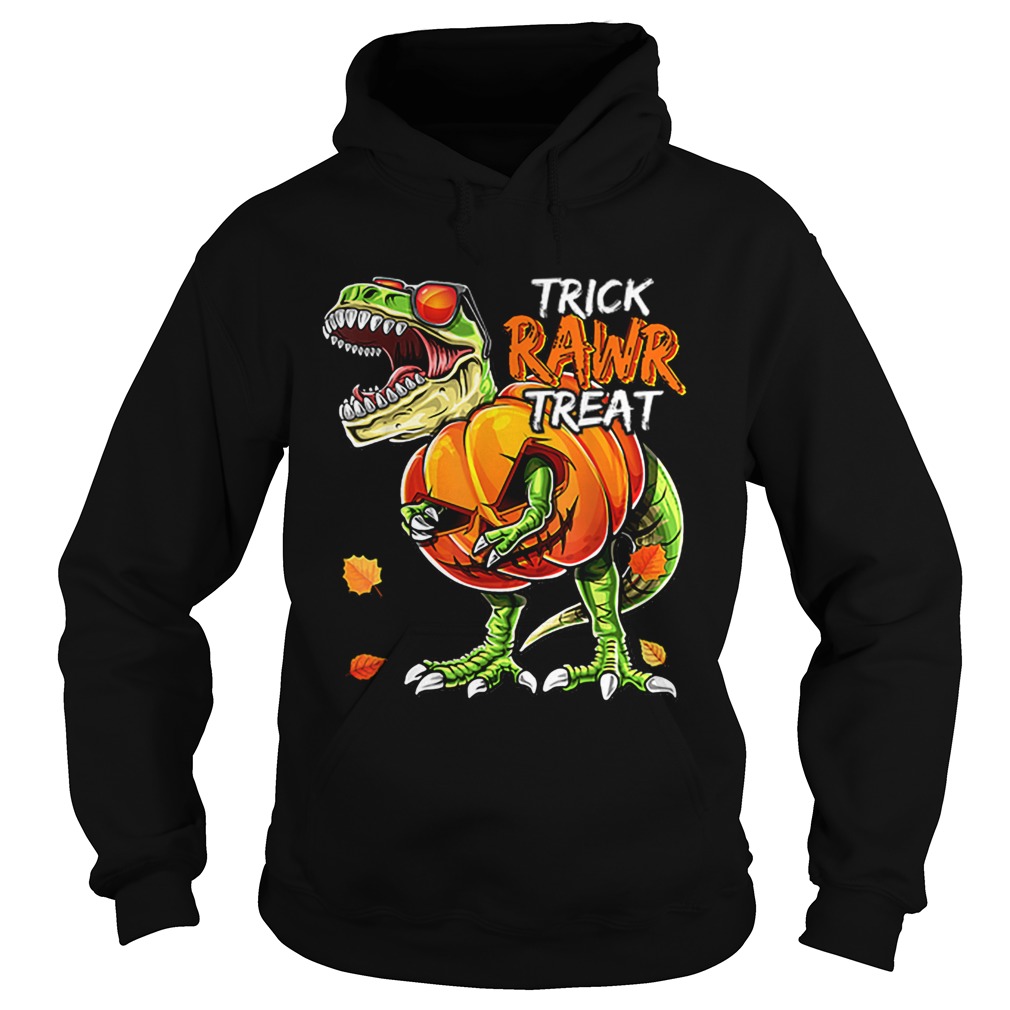 Halloween Dinosaur Pumpkin JackOLantern Hoodie