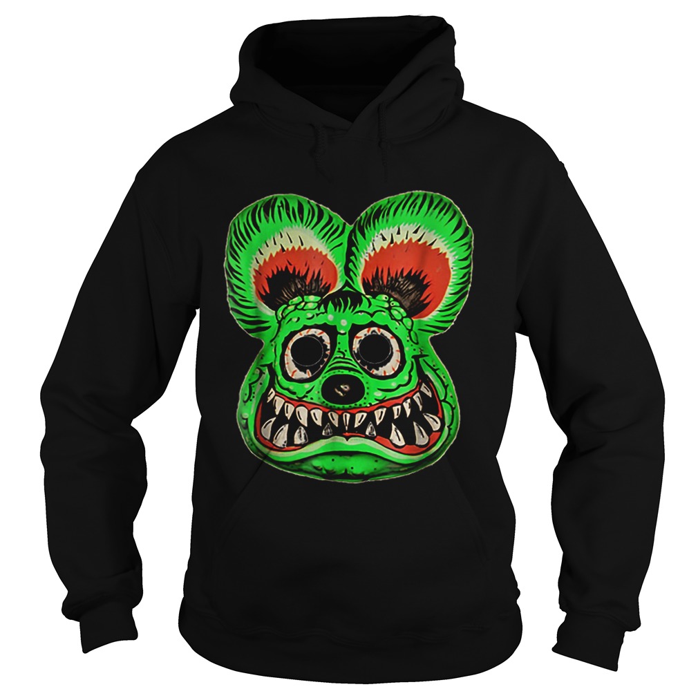 Halloween Ed Roth Green Rat Fink Horror Gift Hoodie