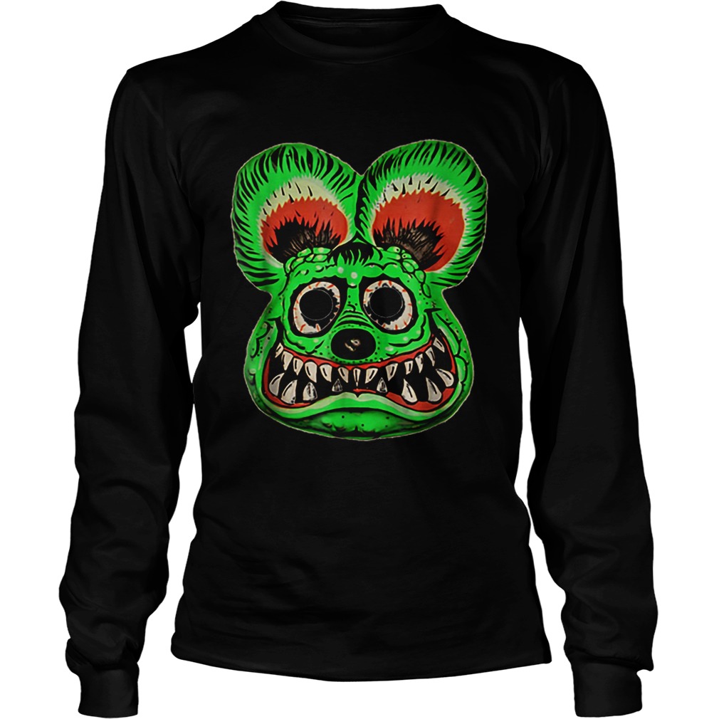 Halloween Ed Roth Green Rat Fink Horror Gift LongSleeve