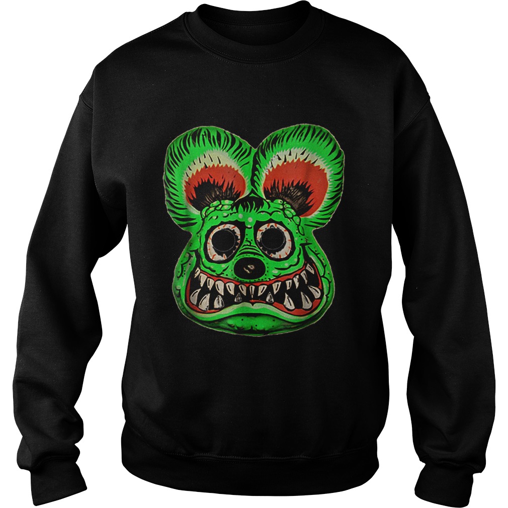 Halloween Ed Roth Green Rat Fink Horror Gift Sweatshirt