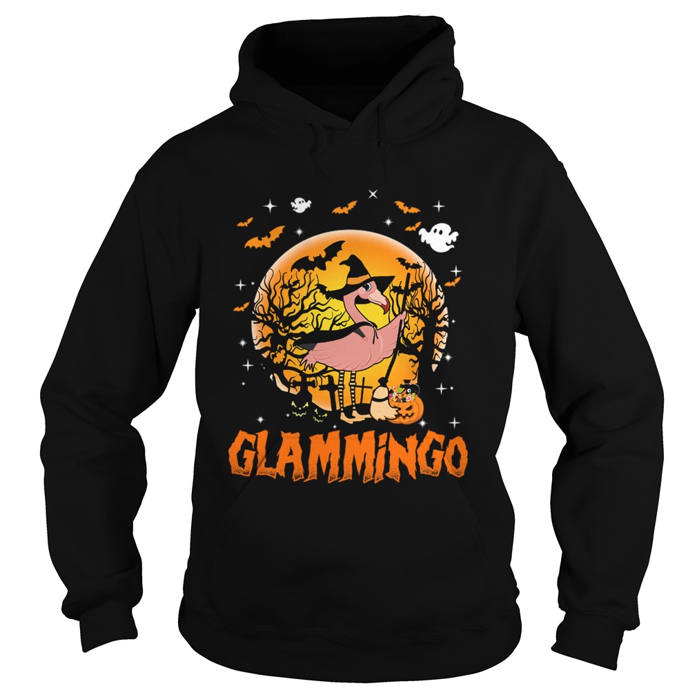 Halloween Glammingo Funny Flamingo Lover Gift TShirt Hoodie