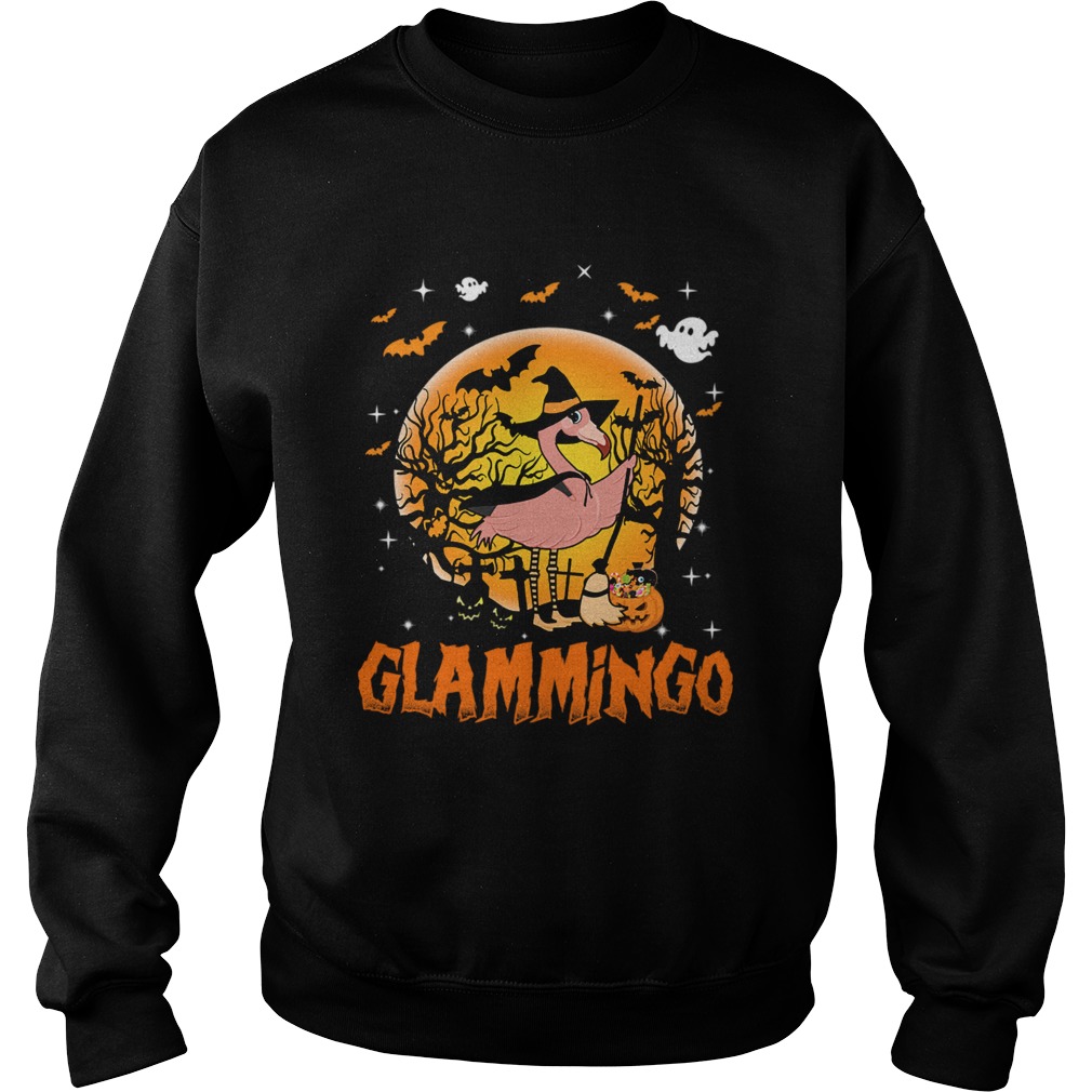 Halloween Glammingo Funny Flamingo Lover Gift TShirt Sweatshirt