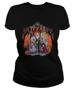 Halloween Hocus Pocus Texas Shirt Classic Ladies