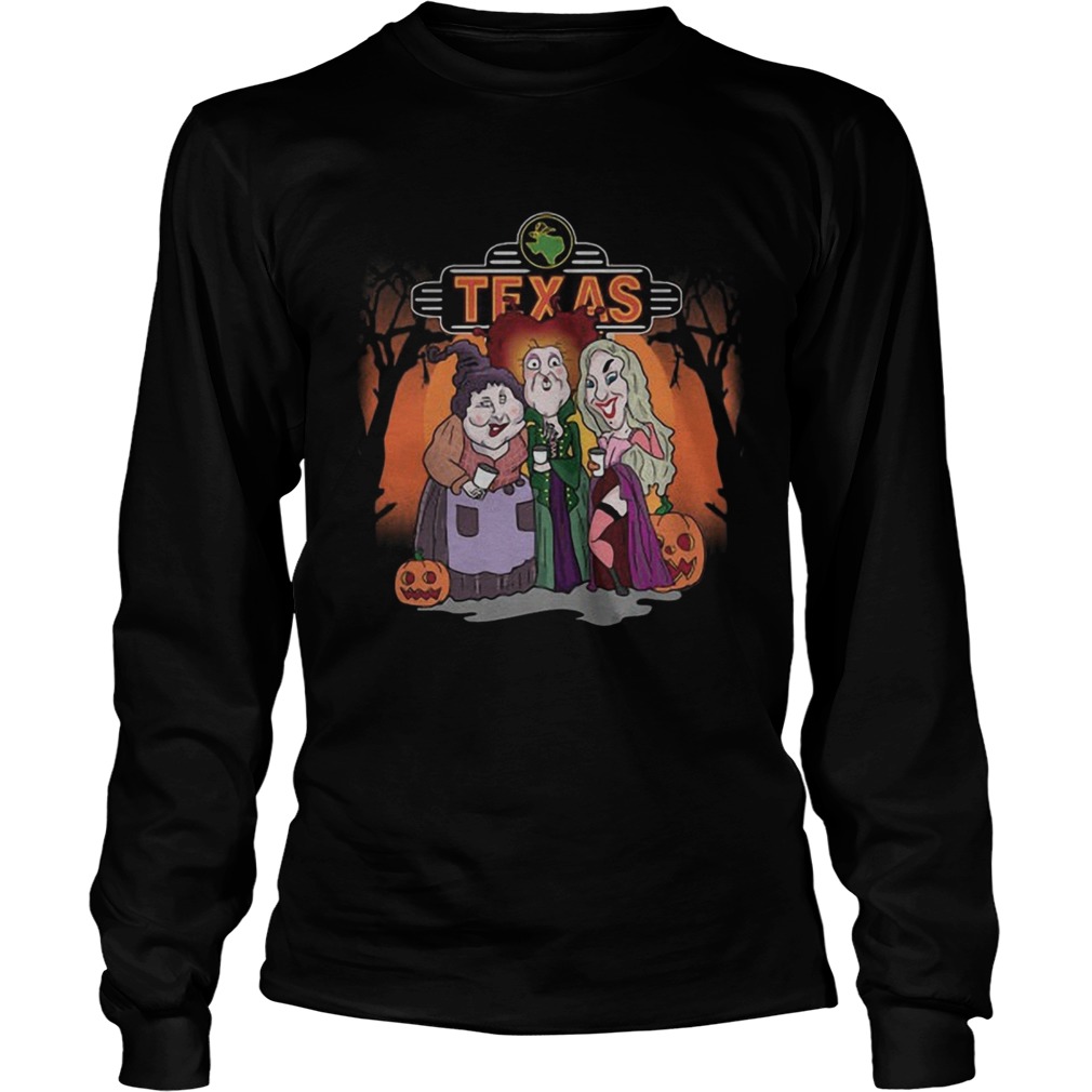 Halloween Hocus Pocus Texas Shirt LongSleeve