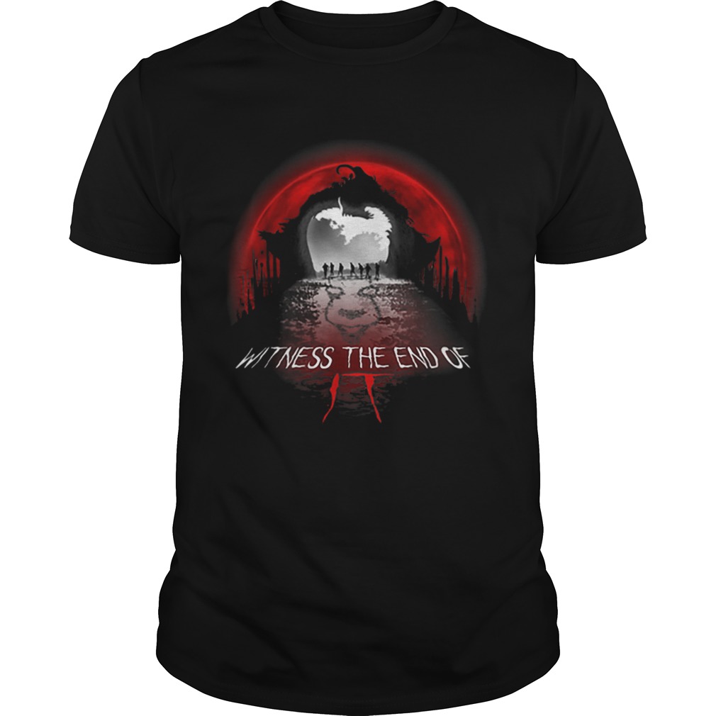 Halloween Horror Movie WitnessTheEndOfIt Costume Gift shirt