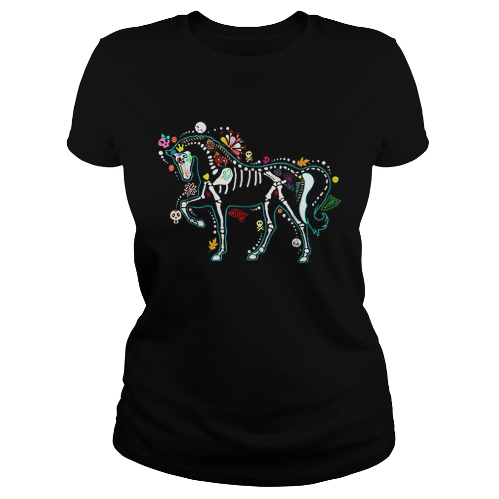 Halloween Horse Skeleton Gift for Women Men Classic Ladies