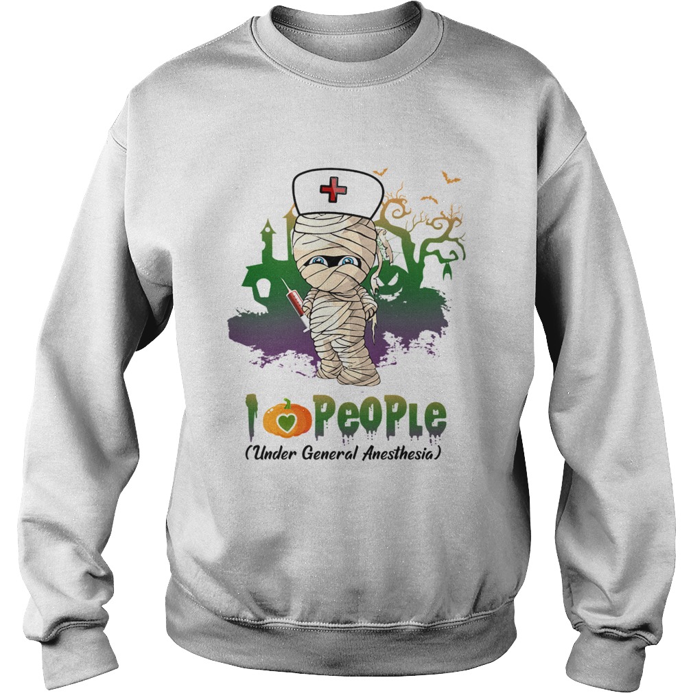 Halloween I Love People Funny Nurse TShirt Sweatshirt