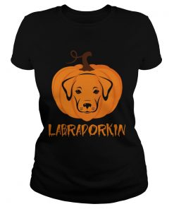 Halloween Labradorkin Funny Dog Lover Gift For Men Women TShirt Classic Ladies