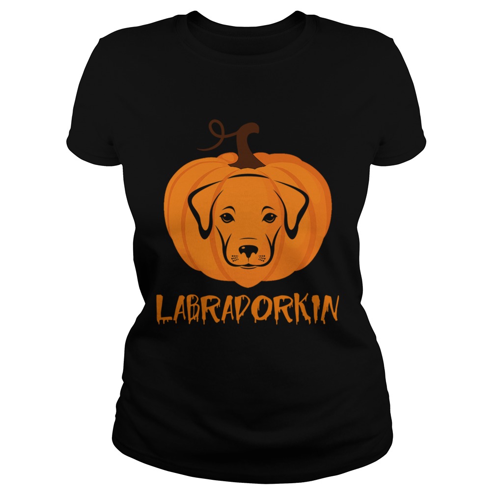 Halloween Labradorkin Funny Dog Lover Gift For Men Women TShirt Classic Ladies