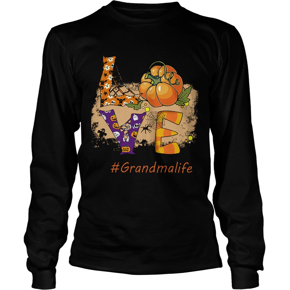 Halloween Love grandmalife Grandma Life TShirt LongSleeve