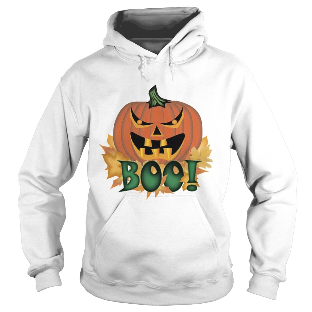 Halloween Pumpkin Boo Shirt Hoodie