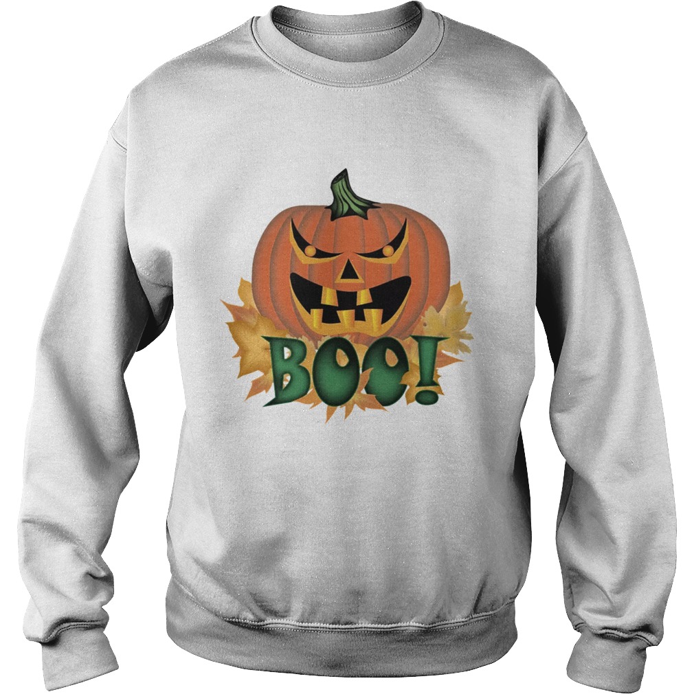 Halloween Pumpkin Boo Shirt Sweatshirt