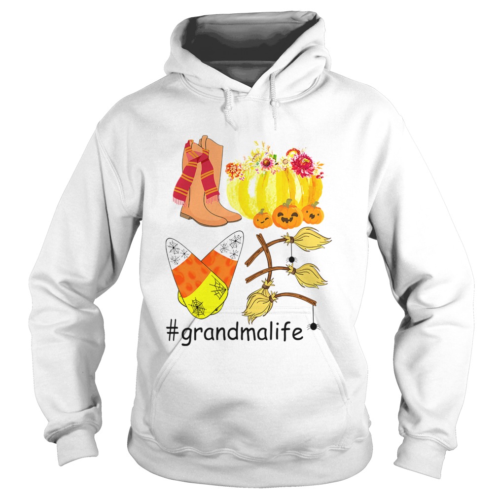 Halloween Pumpkin Love Grandmalife Grandma Life TShirt Hoodie