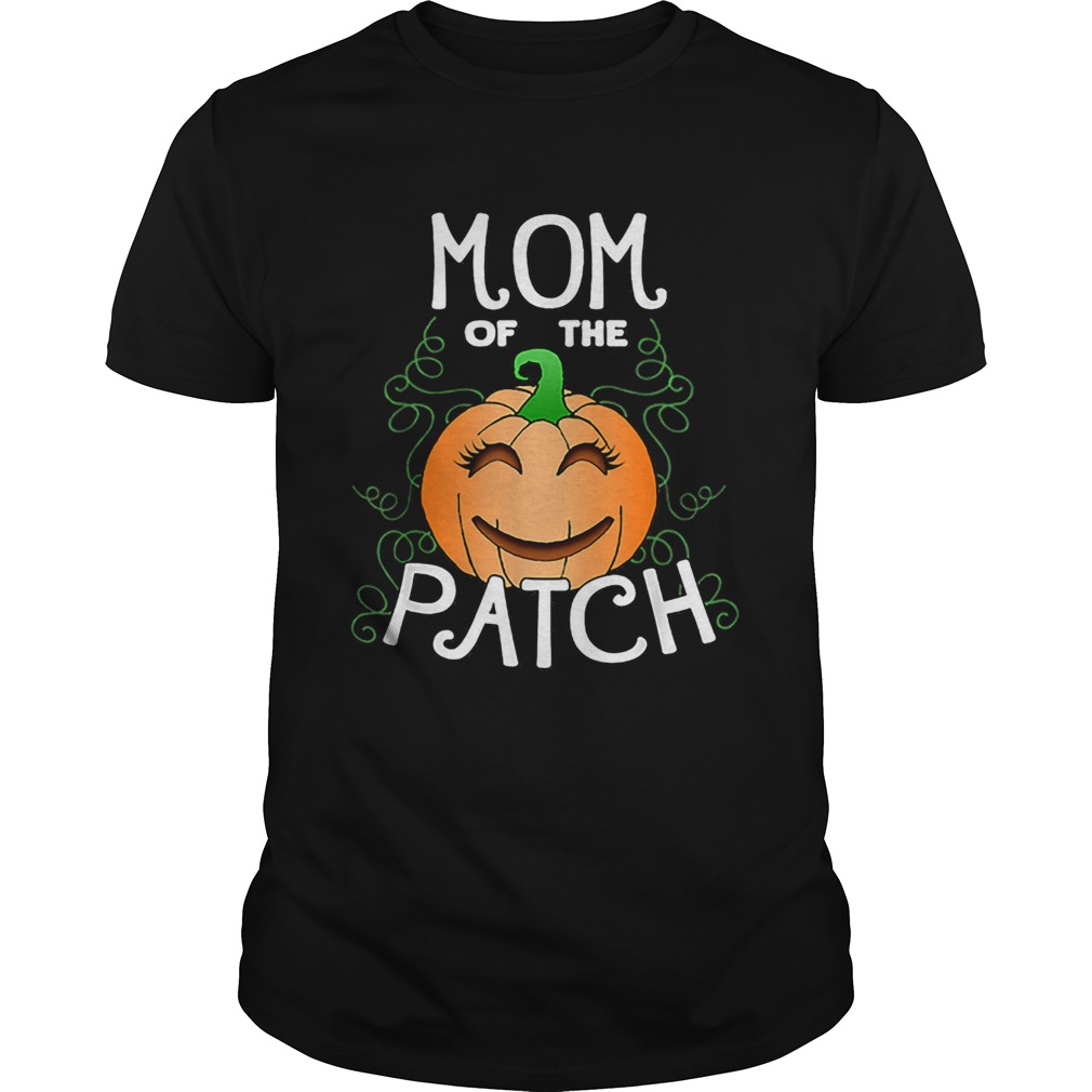 Halloween Pumpkin Mom of the Patch shirt