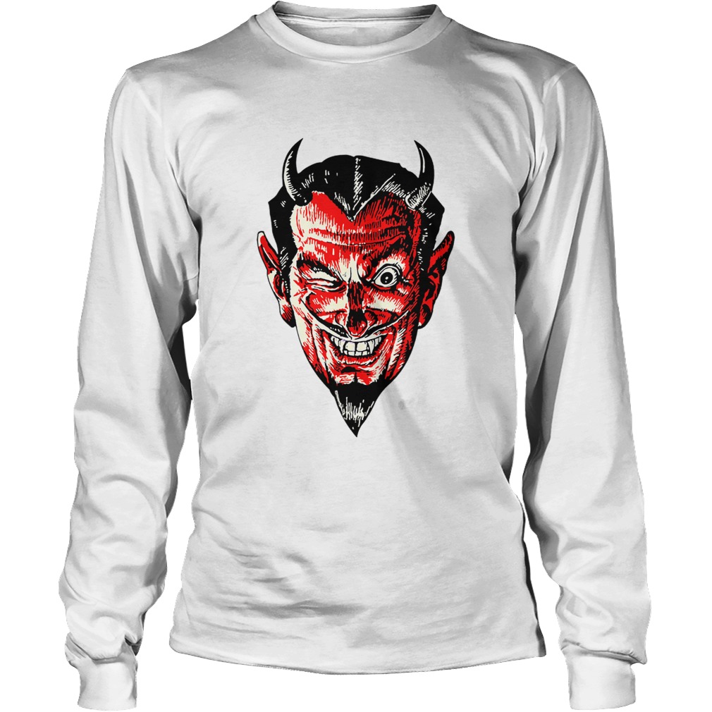 Halloween Red Devil Head LongSleeve