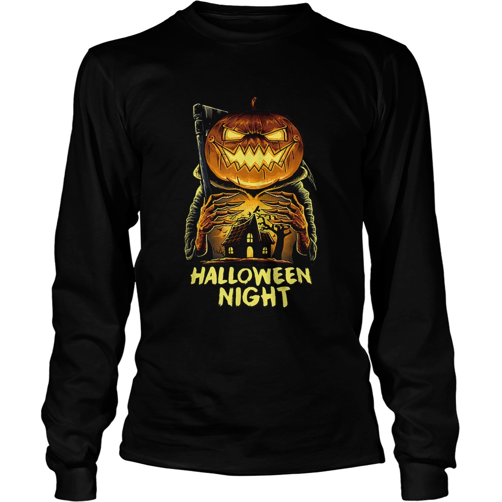 Halloween Scary Pumpkin Monster LongSleeve