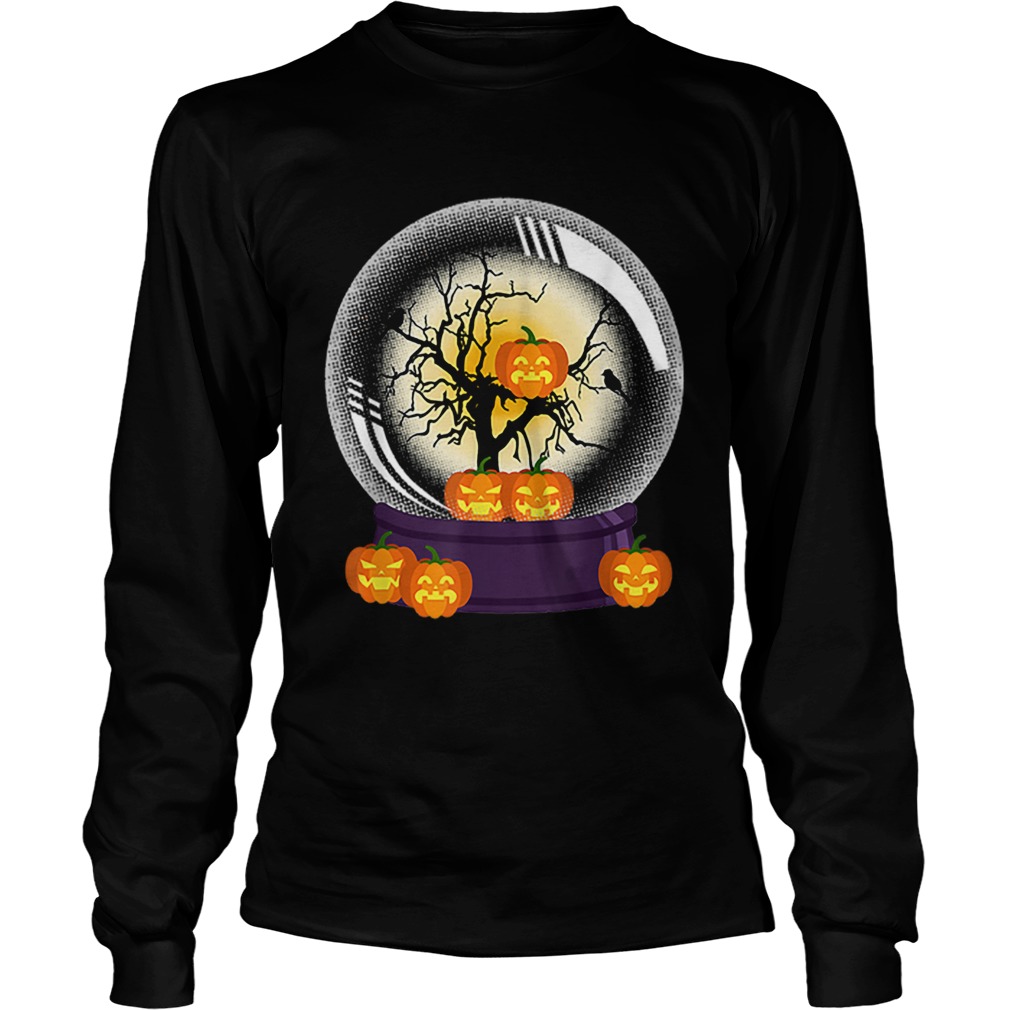 Halloween Snow Globe Jack O Lantern Costume LongSleeve