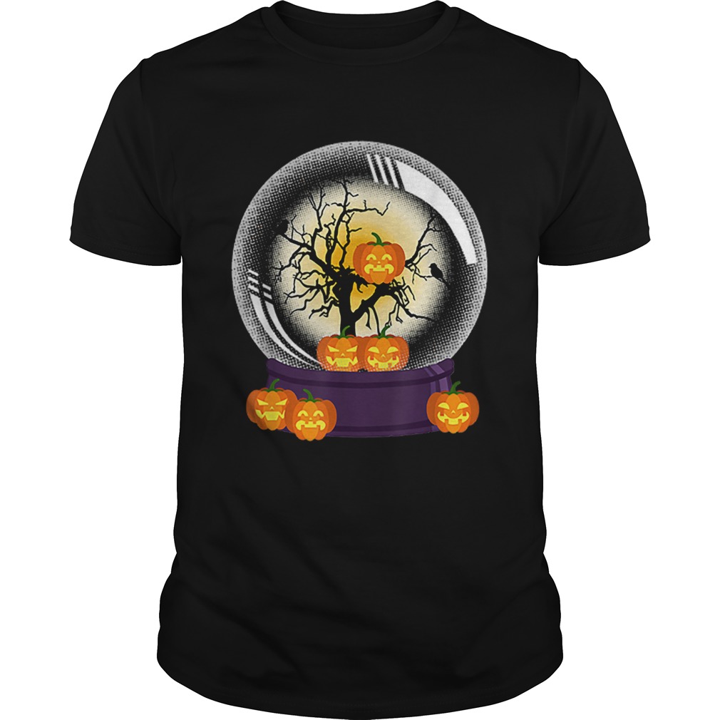 Halloween Snow Globe Jack O Lantern Costume shirt