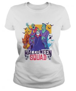 Halloween Squad Spooky Scary Ghosts  Classic Ladies