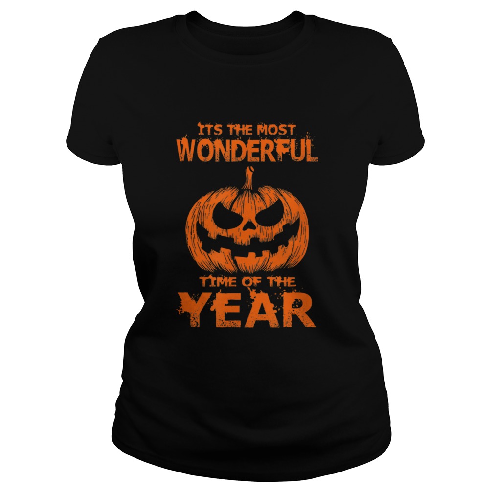 Halloween The Most Wonderful Time Of The Year Classic Ladies