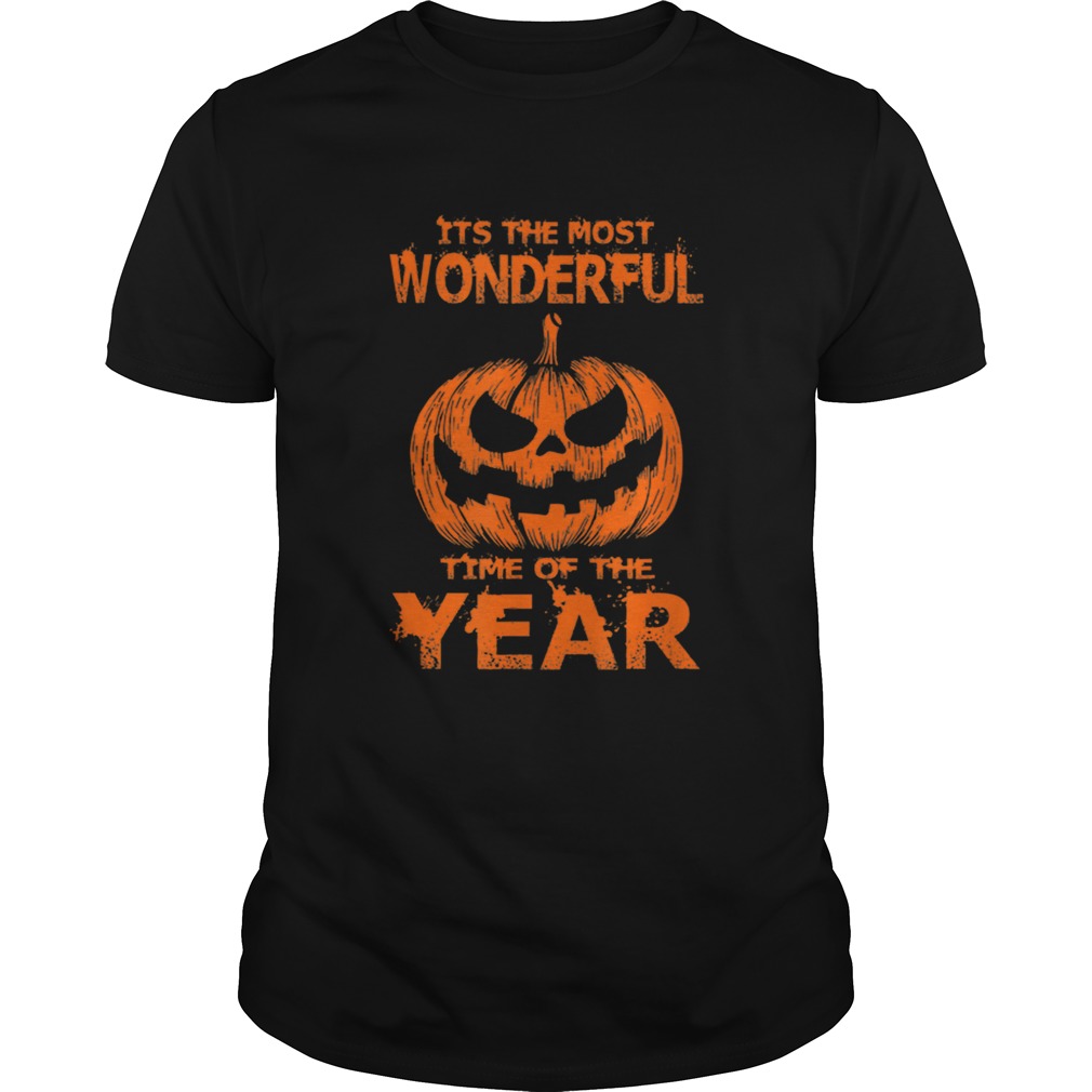 Halloween The Most Wonderful Time Of The Year shirt