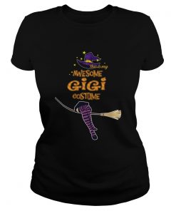 Halloween This Is My Awesome Gigi Costume TShirt Classic Ladies